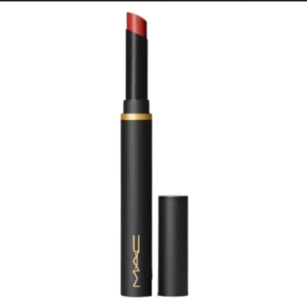 MAC Powder Kiss Velvet Blur Slim Stick Lipstick - 877 Devoted To Chili
